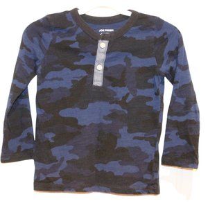 4/$20 🏷 Joe Fresh Camo Long Sleeve Size 18-24m
